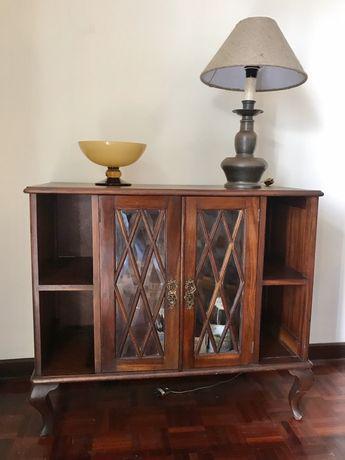 Movel vitrine consola bar aparador antigo rustico vintage