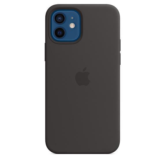 Capa Apple em Silicone iPhone 12 / 12 Pro Preto