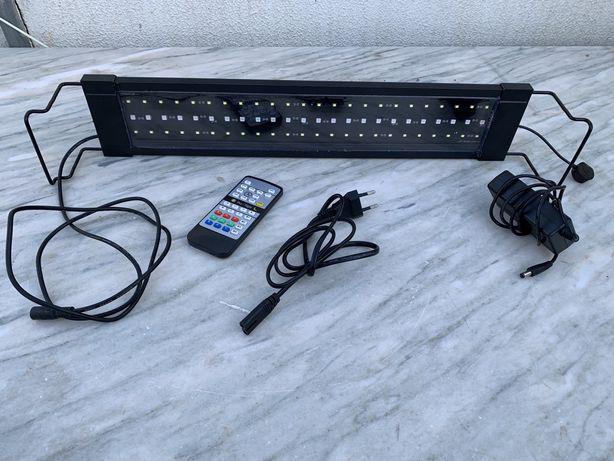 Calha led rgb 50-70cm 13w Calha led rgb 50-70cm 13w