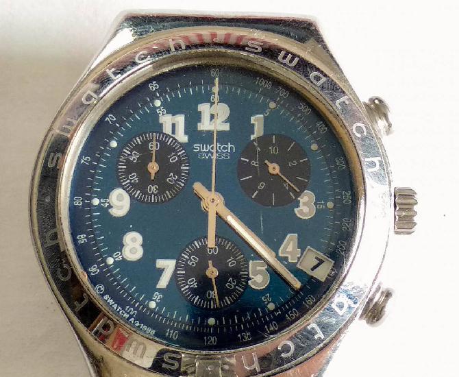 Relógio swatch irony ag1996 chronograph