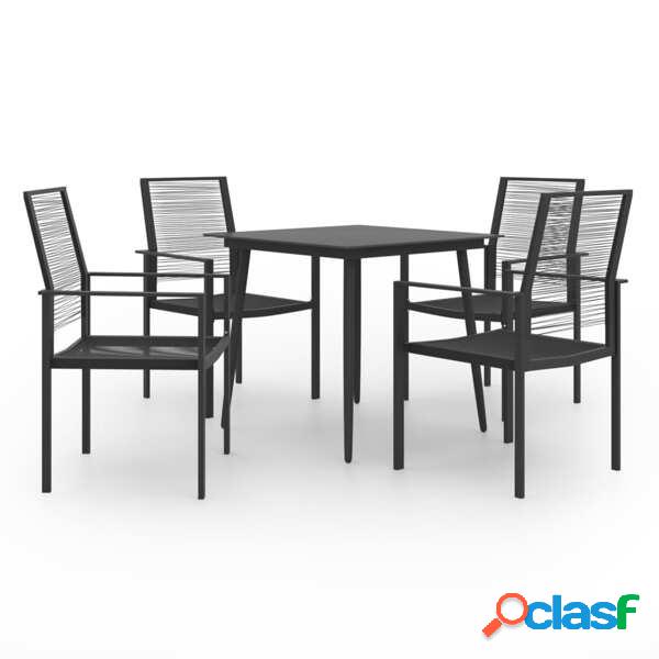 Conjunto de Jantar para Jardim 5 pcs Conjunto de Jantar para Jardim 5 pcs