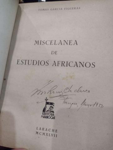Miscelanea de estudios africanos - tomas garcia figueras Miscelanea de estudios africanos - tomas garcia figueras