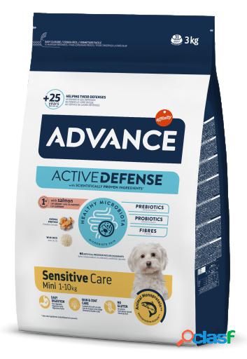 Mini adult sensitive com salmão & arroz 7 kg advance Mini adult sensitive com salmão & arroz 7 kg advance