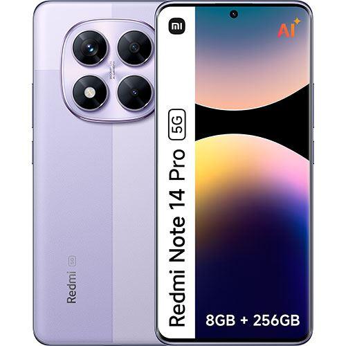 Xiaomi redmi note 14 pro 5g - 256gb - lavender purple