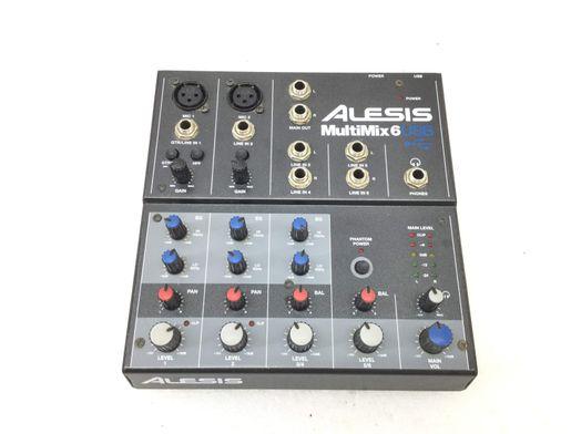 Placa de som alesis multimix 6usb Placa de som alesis multimix 6usb