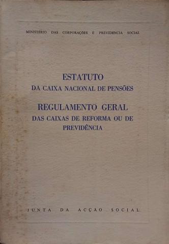 Estatuto da caixa nacional de pensões